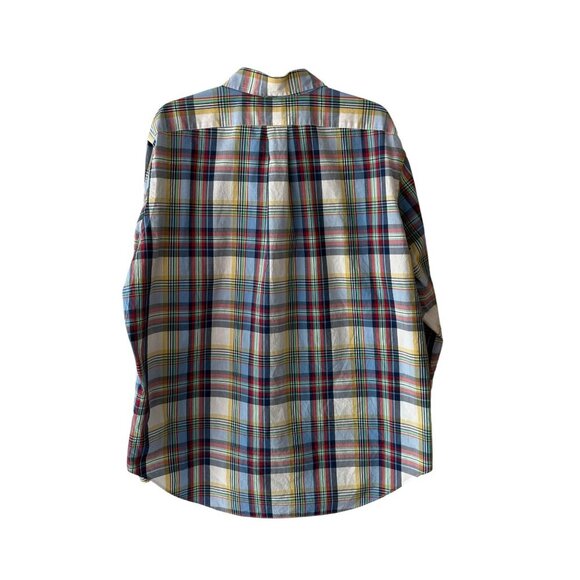 Ralph Lauren Mens Classic Fit Plaid Button-Down Shirt Multicolor Long Sleeve XL - Picture 5 of 5